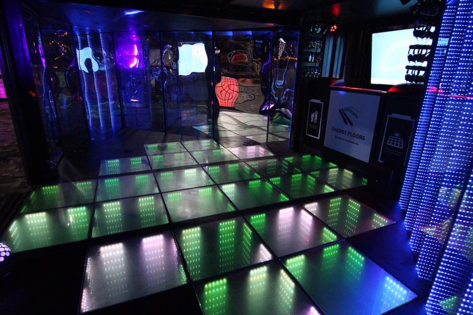 Container Club Energy Floors inside
