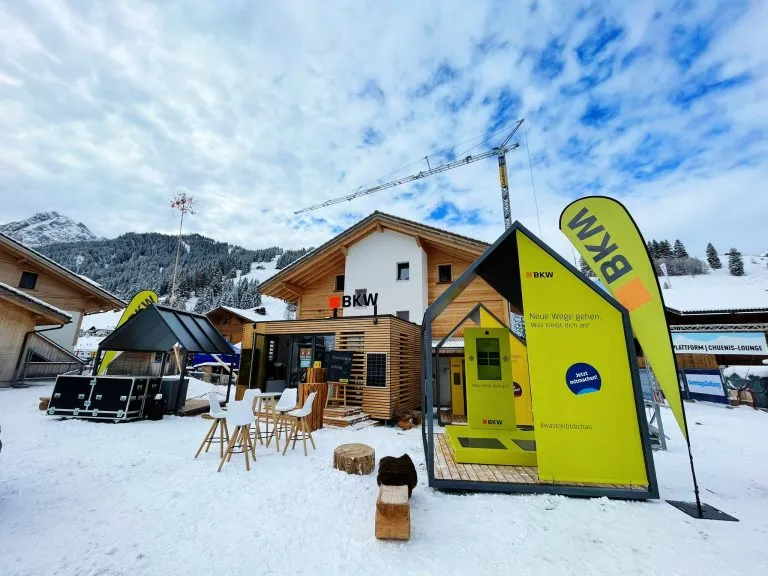 Ski World Cup activation with Kinetic Energy Floors